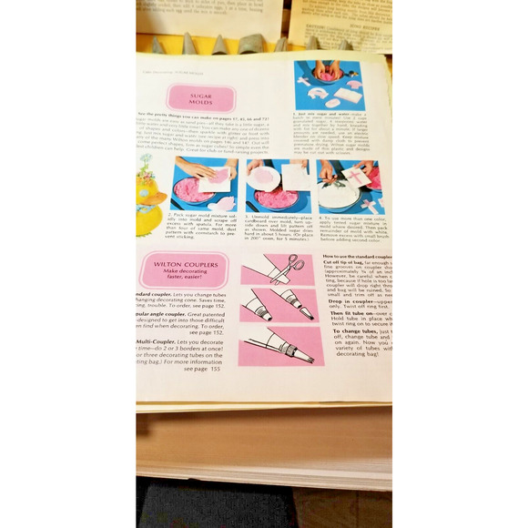 Ateco 1950/1960 Fancy Decorating Set Cake Pastry In Box + Instructions READ - Picture 13 of 14